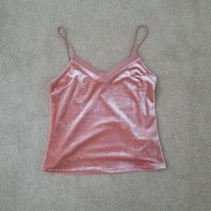 Women's Velvet Cami Top
